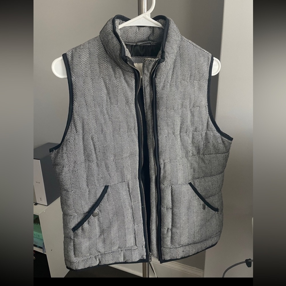 A New Day Black and Grey Vest